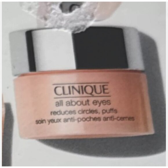 Clinique All About Eyes .17 oz/5 ml - Reduces Circles, Puffs New - Picture 2 of 2